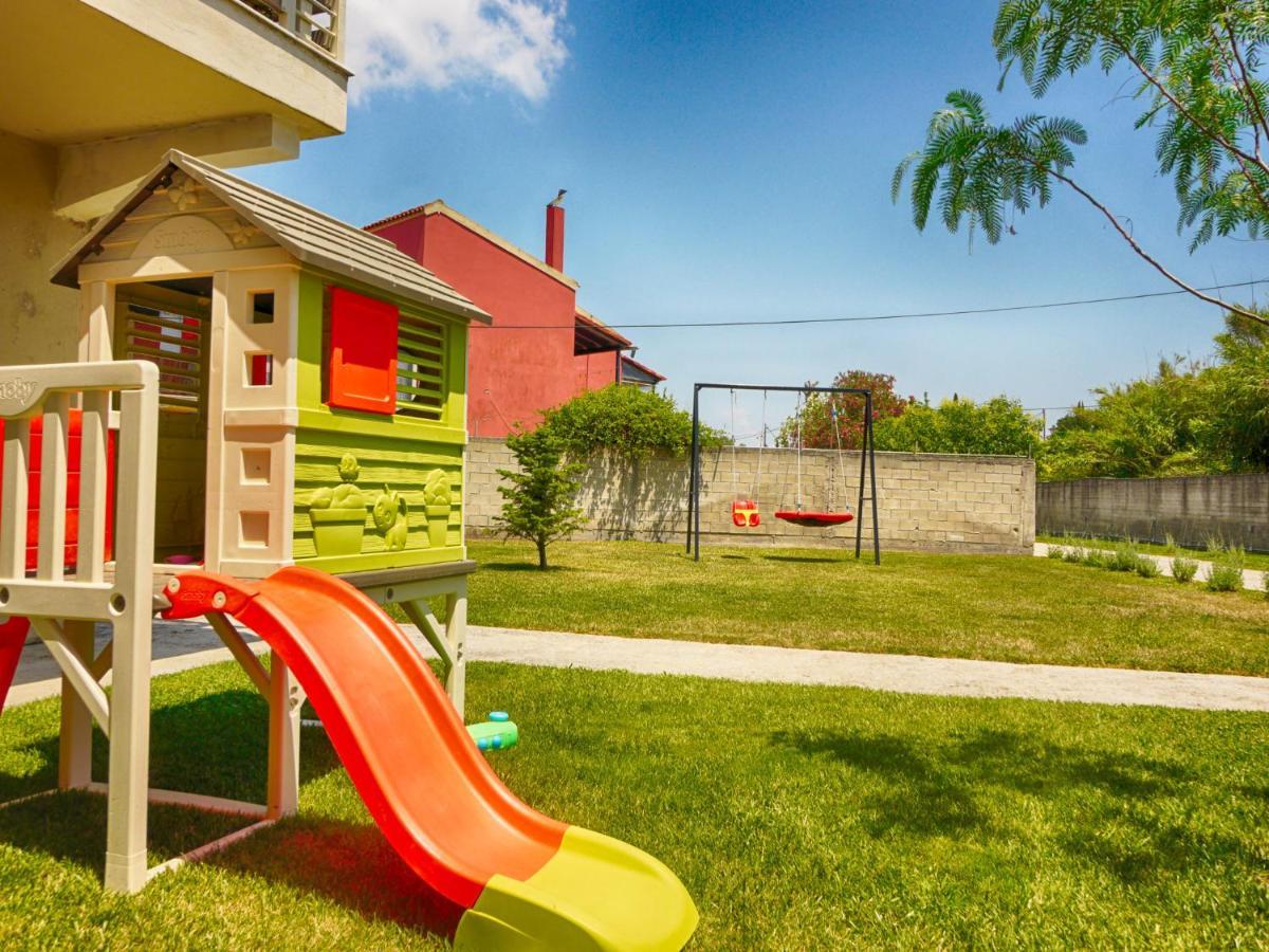 Cozy Family Friendly Apartment With Large Garden Close To Beaches - Dirella Kynopiástai Buitenkant foto